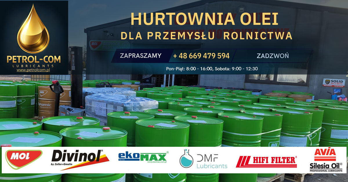 Hurtownia olei Gdańsk – Petrolcom